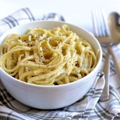 kids butter spaghetti
